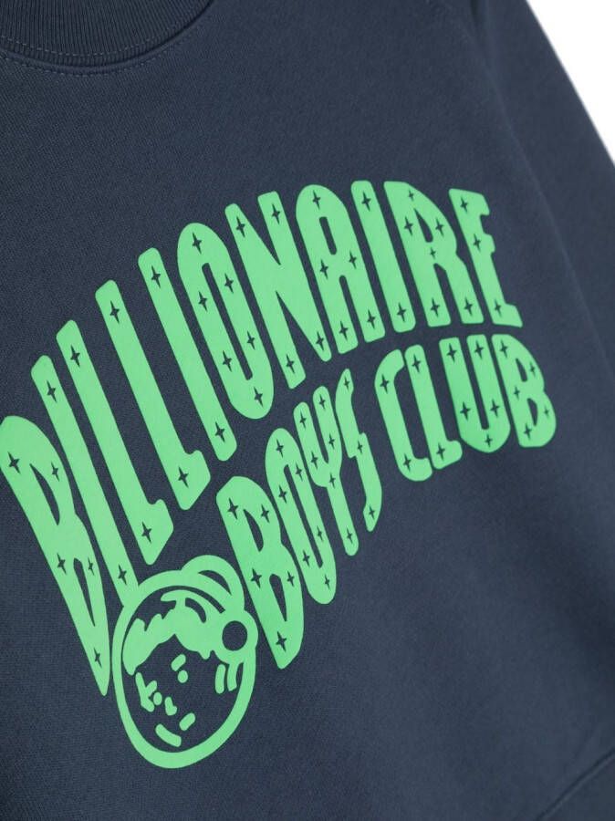 Billionaire Boys Club Kids Sweater met logoprint Blauw
