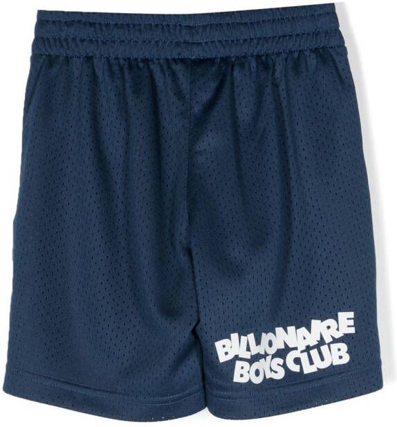 Billionaire Boys Club Kids Shorts met logoprint Blauw