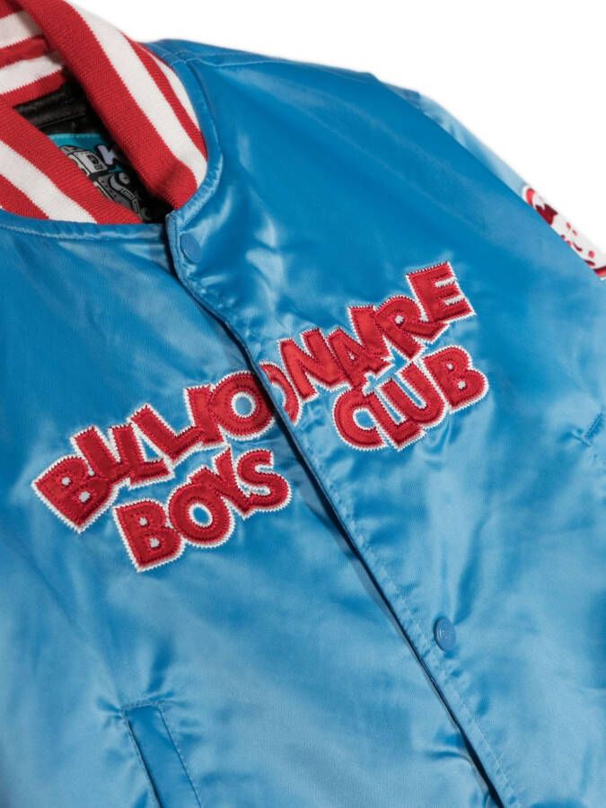 Billionaire Boys Club Kids Satijnen bomberjack Blauw