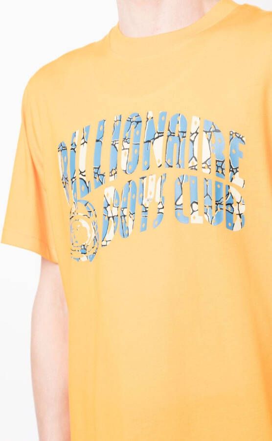 Billionaire Boys Club T-shirt met logoprint Oranje