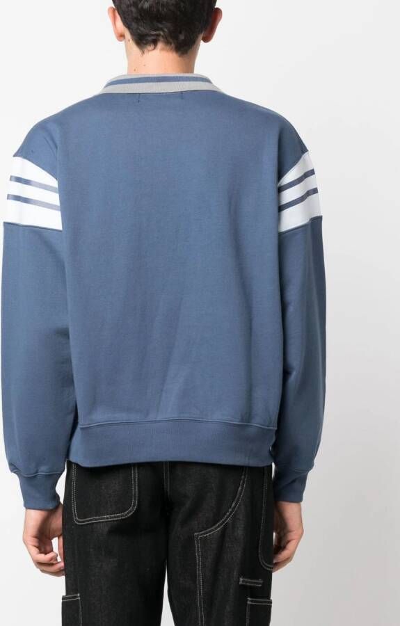 Billionaire Boys Club Sweater met logoprint Blauw