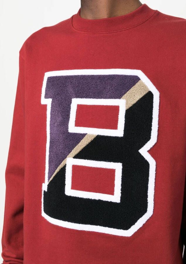 Billionaire Boys Club Sweater met logopatch Rood