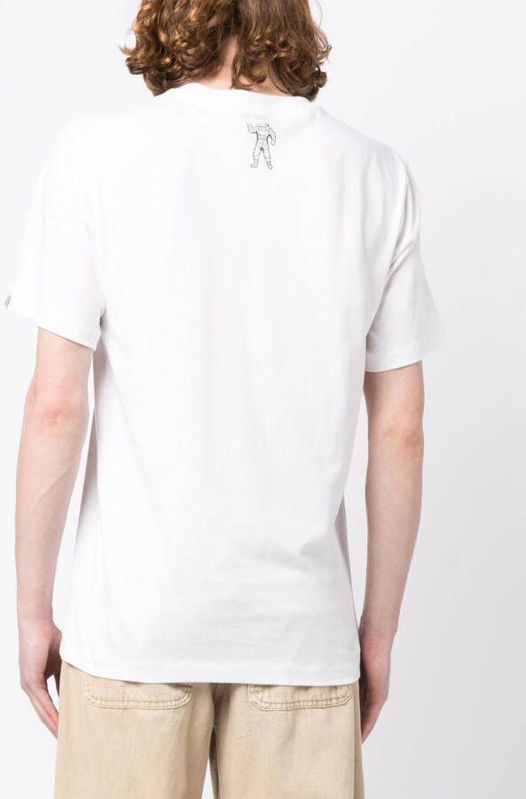 Billionaire Boys Club T-shirt met logoprint Wit