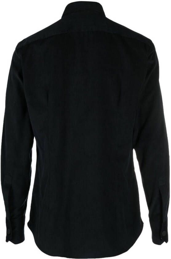 Billionaire Button-up overhemd Zwart