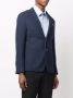 Billionaire Colbert met enkele rij knopen Blauw - Thumbnail 3
