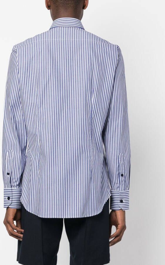Billionaire Gestreepte blouse Blauw