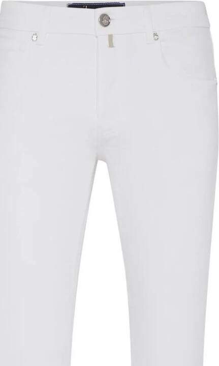 Billionaire Jeans met borduurwerk Wit