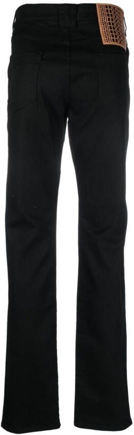 Billionaire Jeans met logopatch Zwart