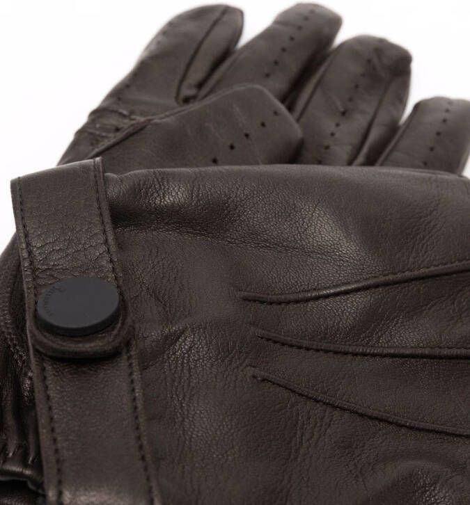 Billionaire Leren handschoenen Bruin
