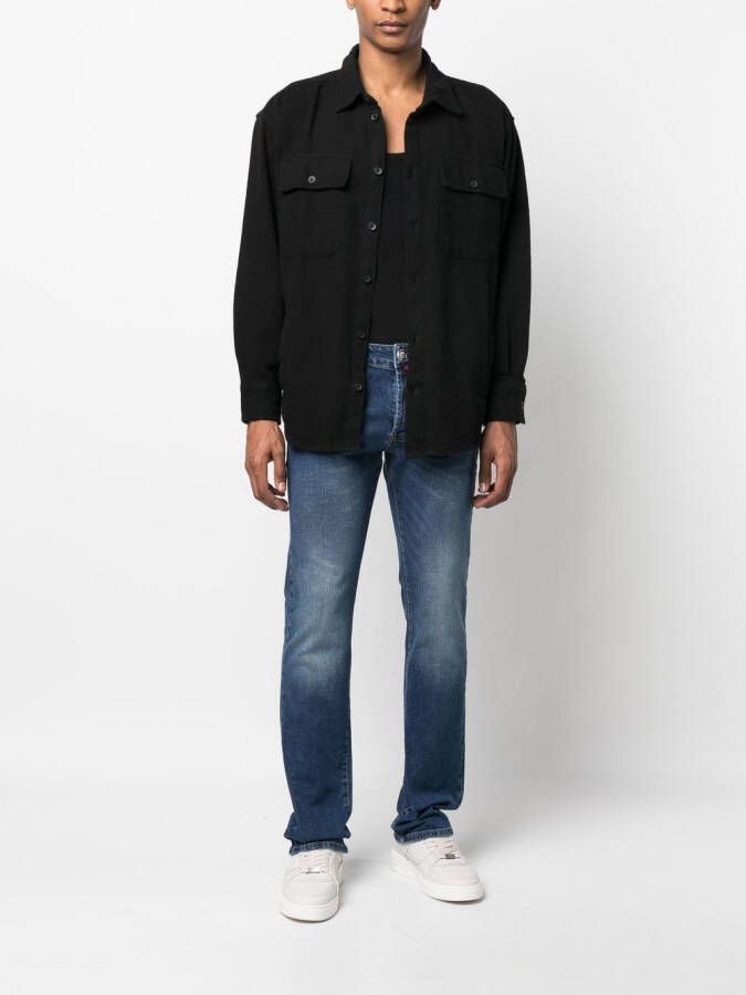 Billionaire Straight jeans Blauw