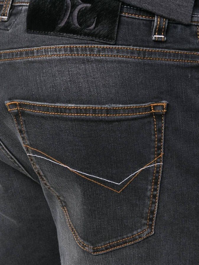 Billionaire Jeans met logopatch Grijs
