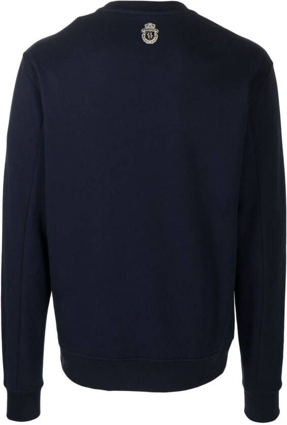 Billionaire Sweater met logoprint Blauw