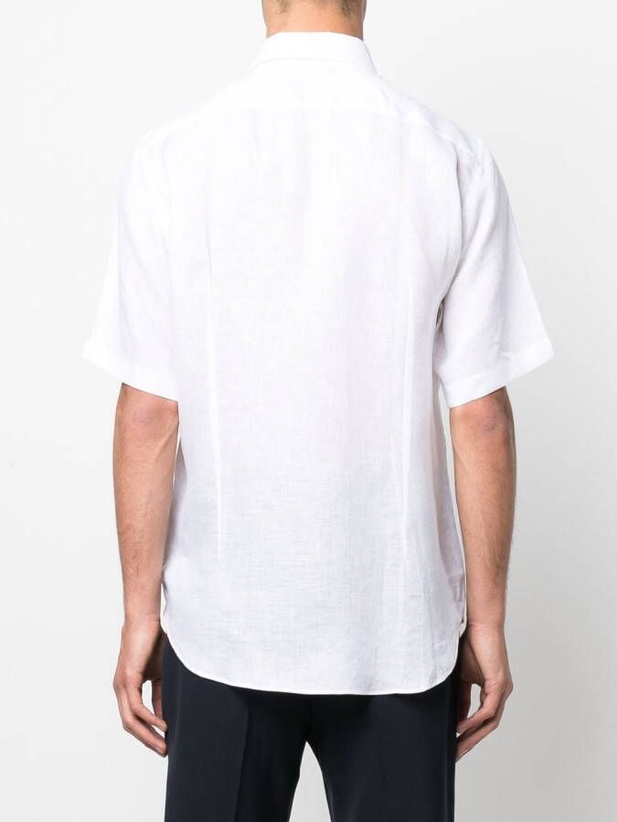 Billionaire Overhemd met korte mouwen Wit