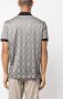 Billionaire Poloshirt met geborduurd monogram Blauw - Thumbnail 4