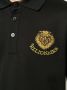 Billionaire Poloshirt met logopatch Zwart - Thumbnail 5