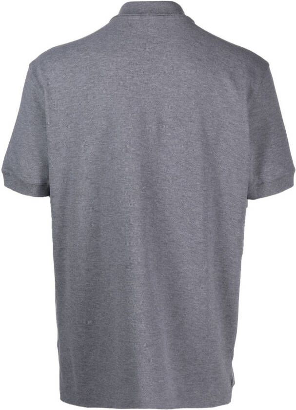 Billionaire Poloshirt met logoprint Grijs