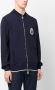 Billionaire Ribgebreide pullover Blauw - Thumbnail 3