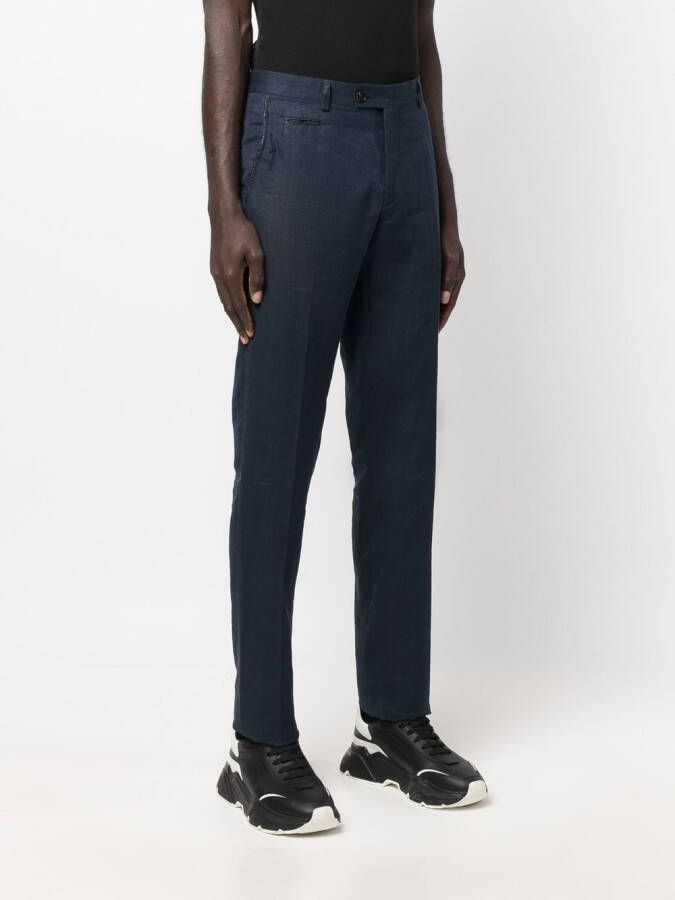 Billionaire Slim-fit pantalon Blauw