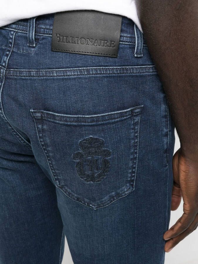 Billionaire Straight jeans Blauw