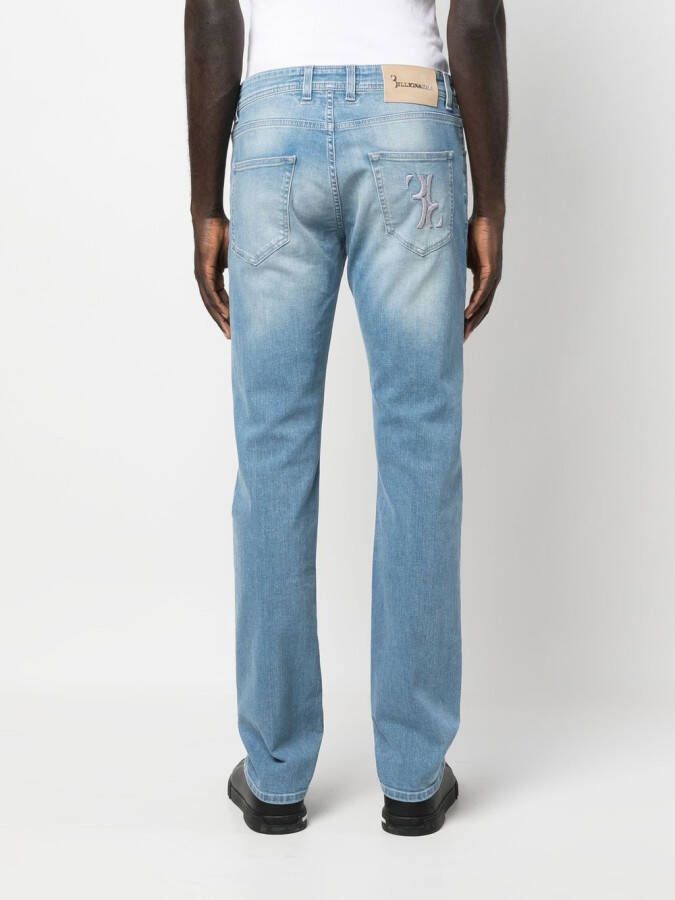 Billionaire Straight jeans Blauw