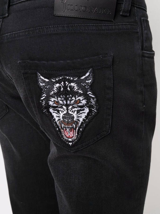 Billionaire Straight jeans Zwart