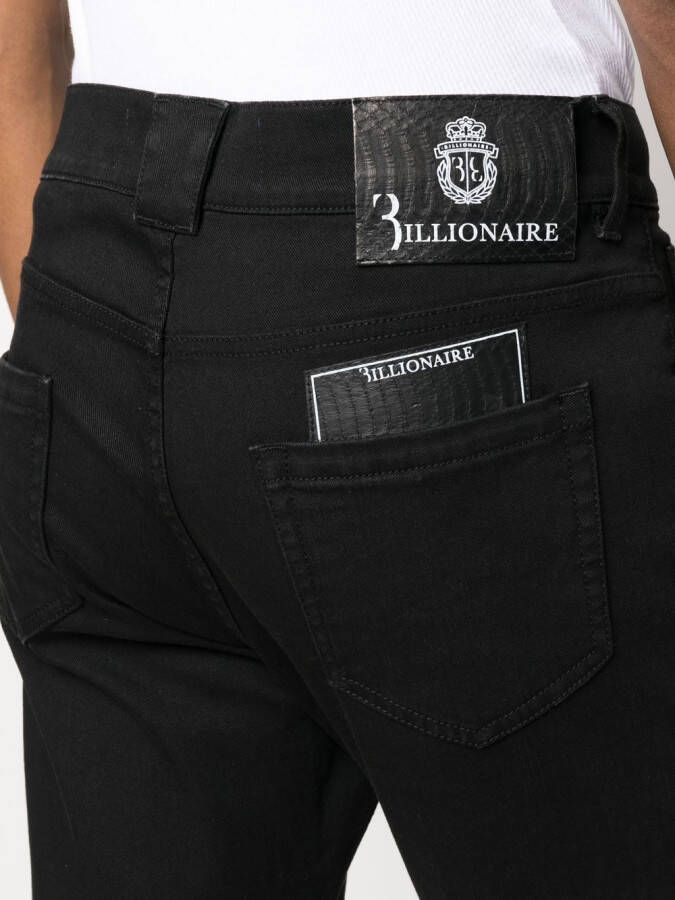 Billionaire Straight jeans Zwart