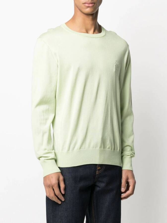 Billionaire Sweater met borduurwerk Groen