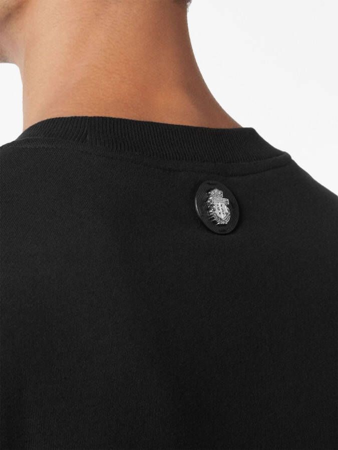 Billionaire Sweater met geborduurd logo Zwart