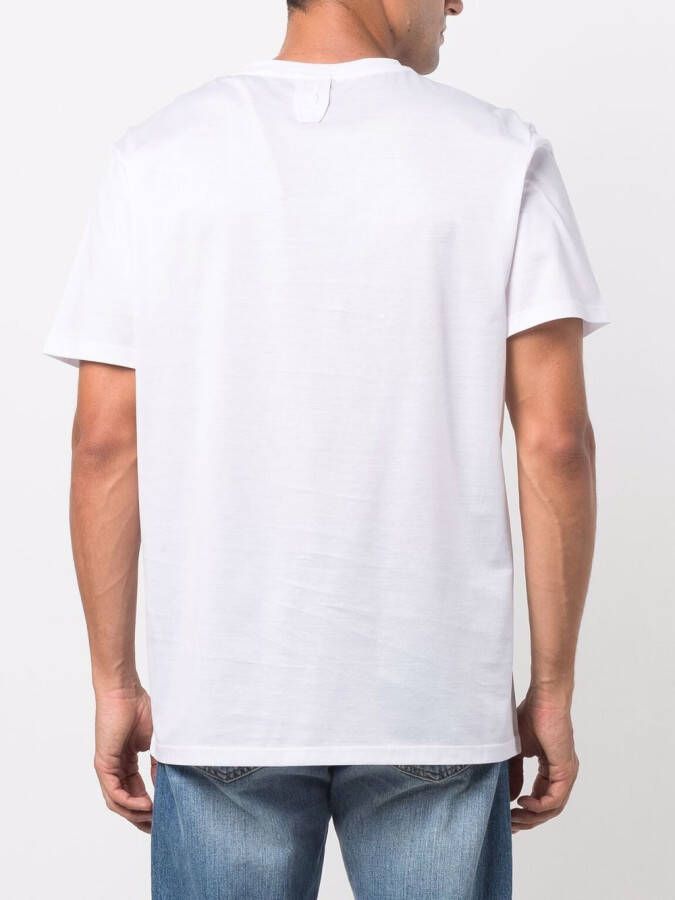 Billionaire T-shirt met afwerking Wit