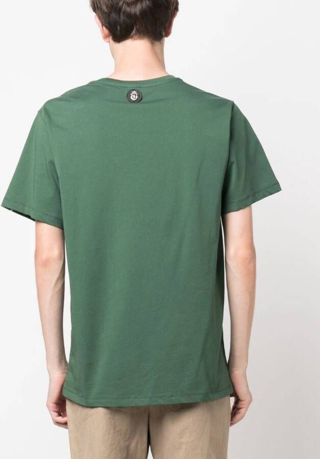Billionaire T-shirt met borduurwerk Groen
