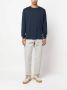 Billionaire T-shirt met lange mouwen Blauw - Thumbnail 2