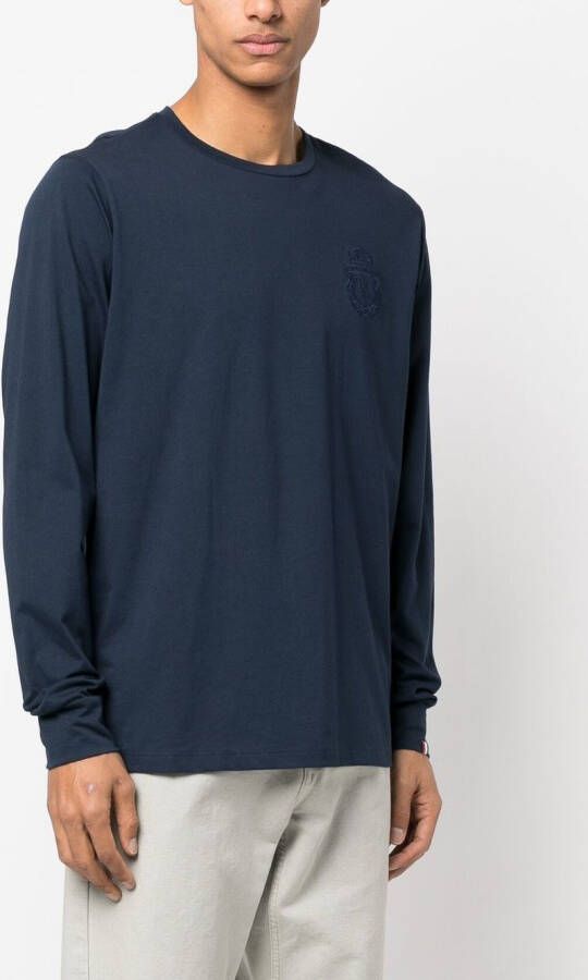 Billionaire T-shirt met lange mouwen Blauw