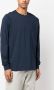 Billionaire T-shirt met lange mouwen Blauw - Thumbnail 3