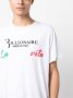 Billionaire T-shirt met logoprint Wit - Thumbnail 5