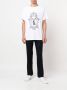 Billionaire T-shirt met logoprint Wit - Thumbnail 2