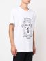 Billionaire T-shirt met logoprint Wit - Thumbnail 3