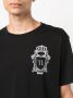 Billionaire T-shirt met logoprint Zwart - Thumbnail 5