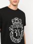 Billionaire T-shirt met logoprint Zwart - Thumbnail 5