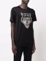 Billionaire T-shirt met wolfprint Zwart - Thumbnail 3