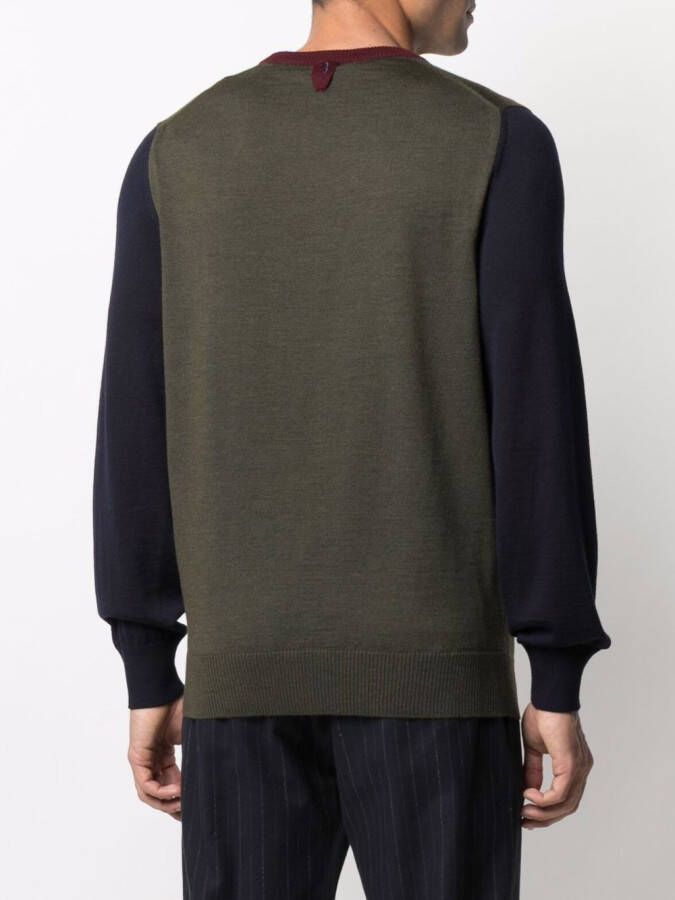 Billionaire Trui met colourblocking Blauw