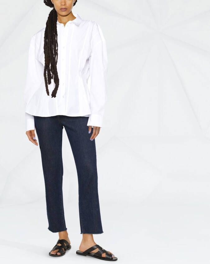 BITE Studios Blouse met knopen Wit