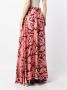 Biyan Asymmetrische maxi-rok Roze - Thumbnail 4