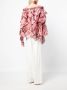 Biyan Blouse met bloemenprint Roze - Thumbnail 4
