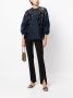 Biyan Blouse met pailletten Blauw - Thumbnail 2