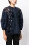 Biyan Blouse met pailletten Blauw - Thumbnail 3