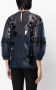 Biyan Blouse met pailletten Blauw - Thumbnail 4