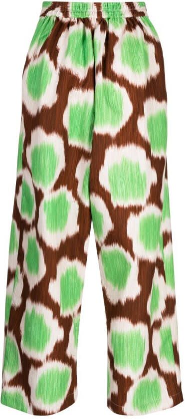 Biyan Straight broek Bruin