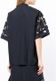 Biyan Uitgesneden blouse Blauw - Thumbnail 4