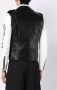 Black Comme Des Garçons Bikerjack met contrasterende mouwen Zwart - Thumbnail 5