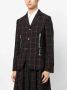 Black Comme Des Garçons Blazer met gekerfde revers Zwart - Thumbnail 4